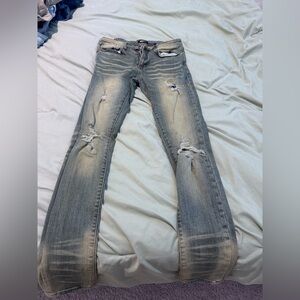 2 pck Distressed Men’s Blue Jeans